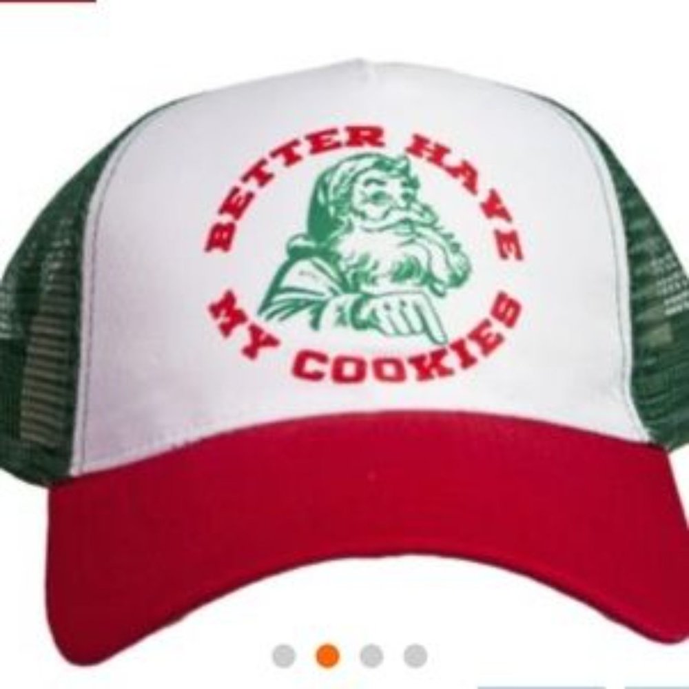 🤣 Naughty Christmas Trucker Hat